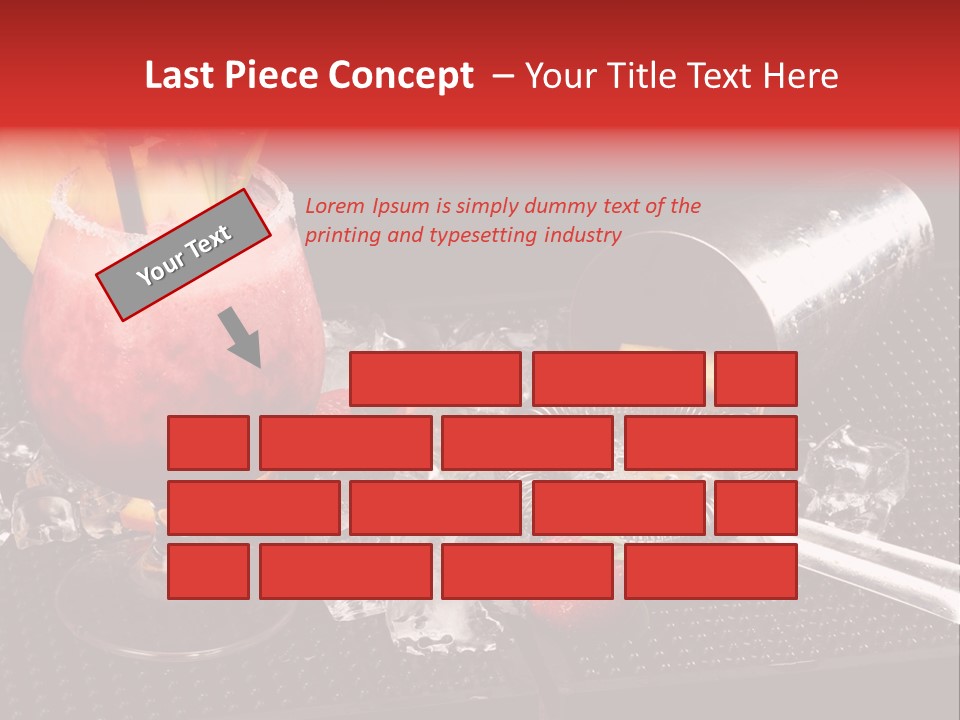 Rum Grog Fruit PowerPoint Template