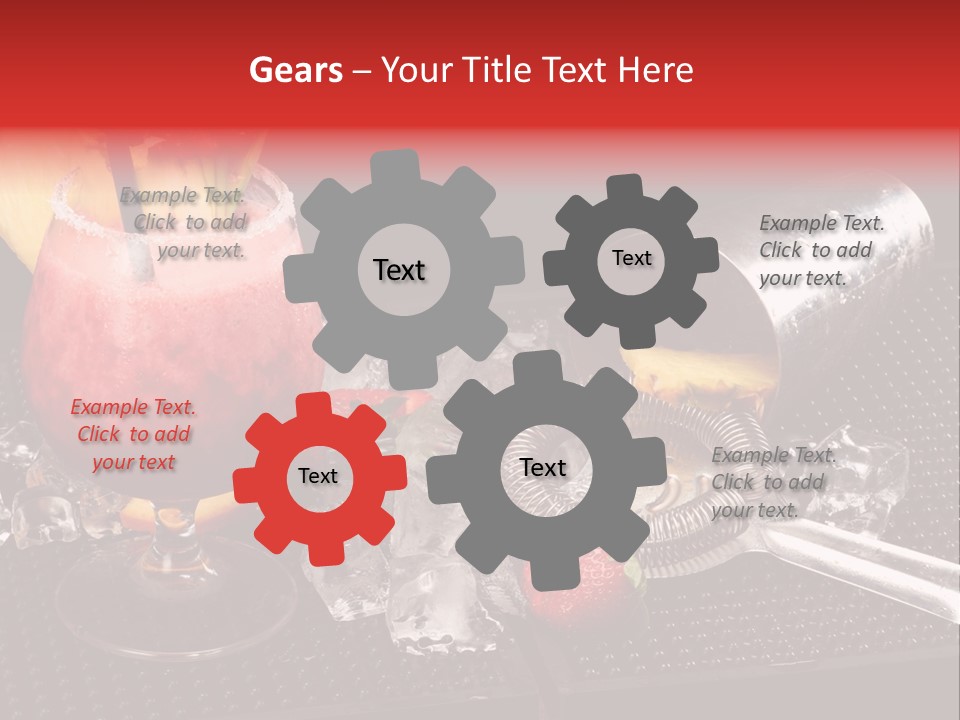 Rum Grog Fruit PowerPoint Template