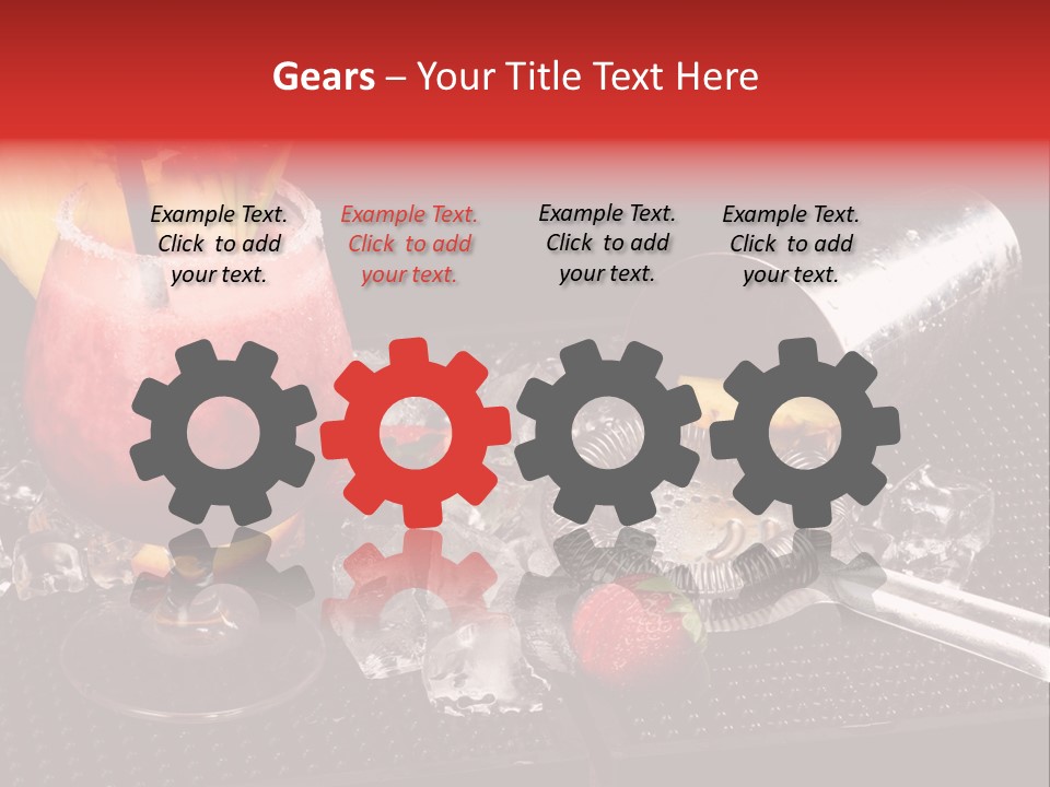 Rum Grog Fruit PowerPoint Template