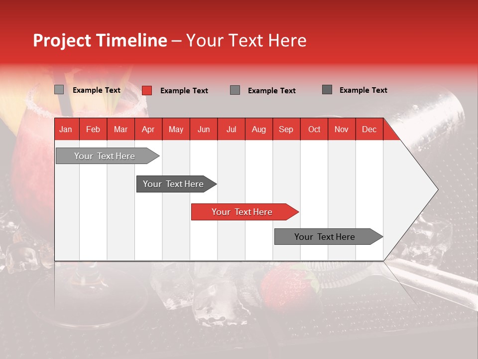 Rum Grog Fruit PowerPoint Template