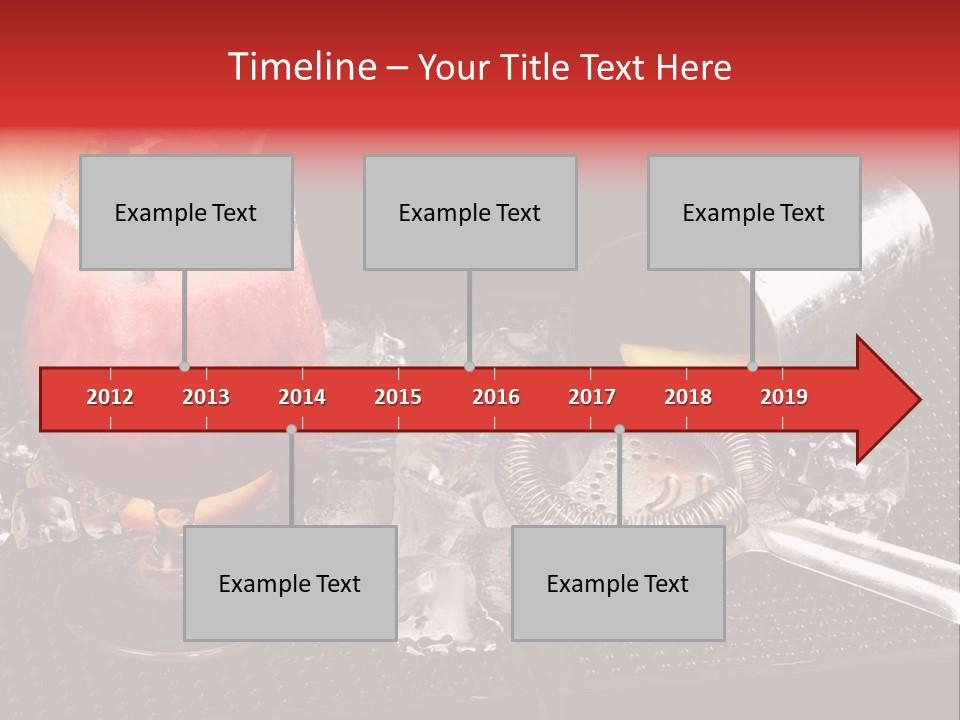 Rum Grog Fruit PowerPoint Template