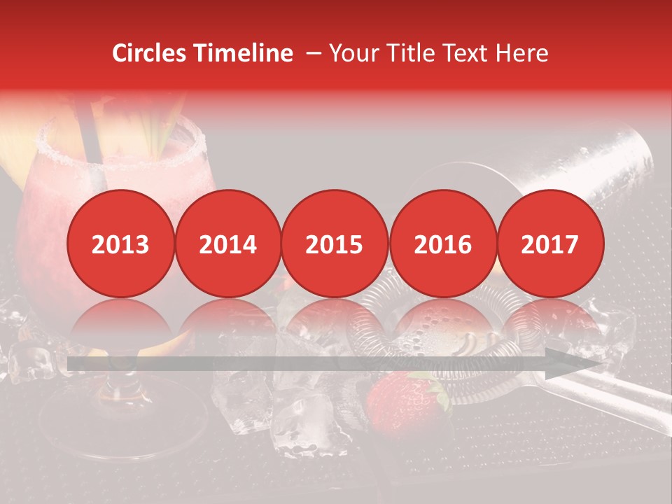 Rum Grog Fruit PowerPoint Template