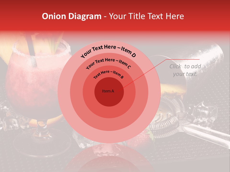 Rum Grog Fruit PowerPoint Template