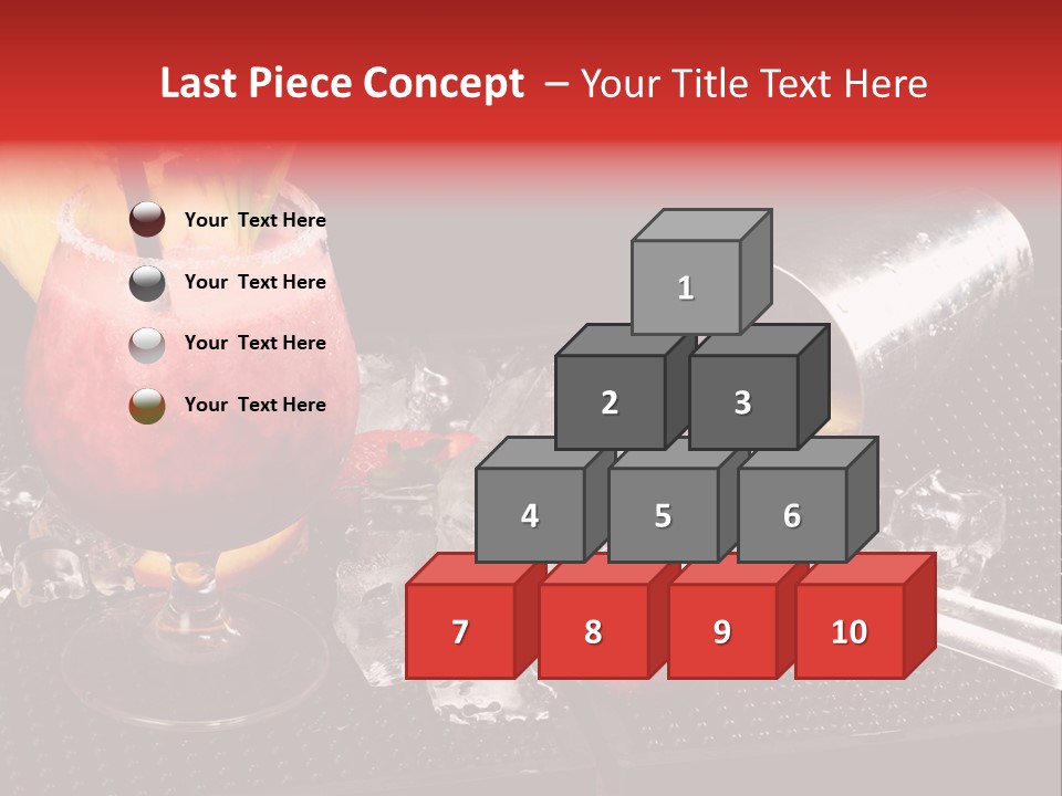 Rum Grog Fruit PowerPoint Template