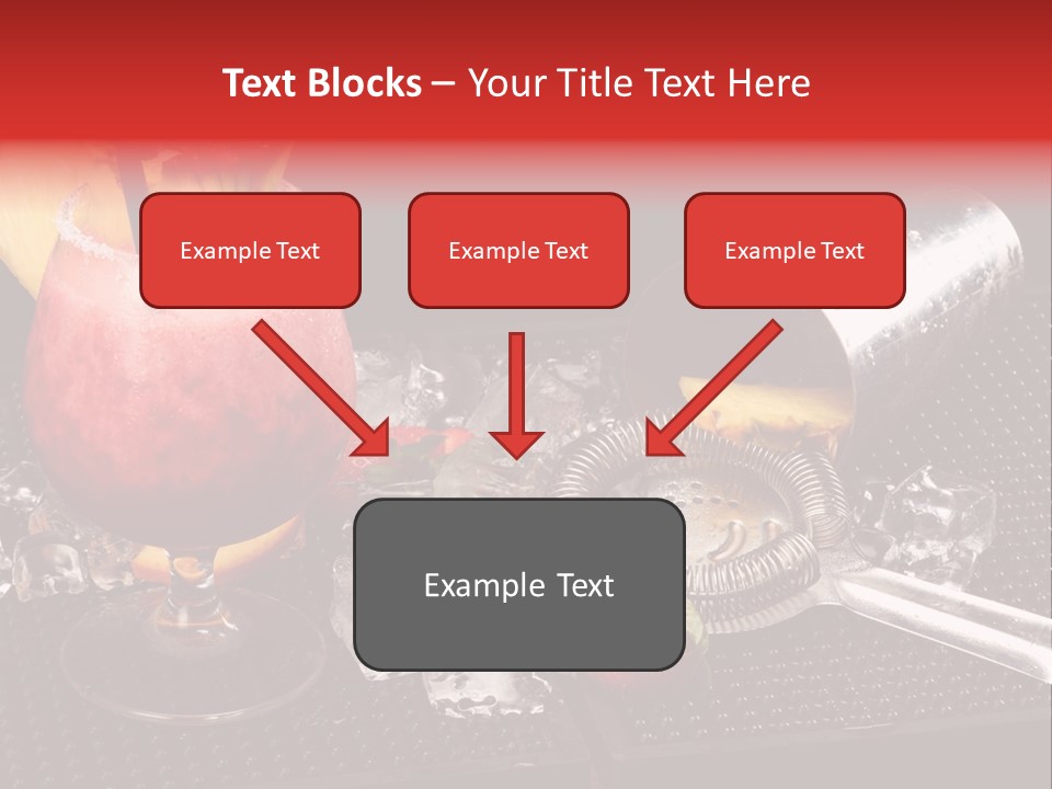 Rum Grog Fruit PowerPoint Template