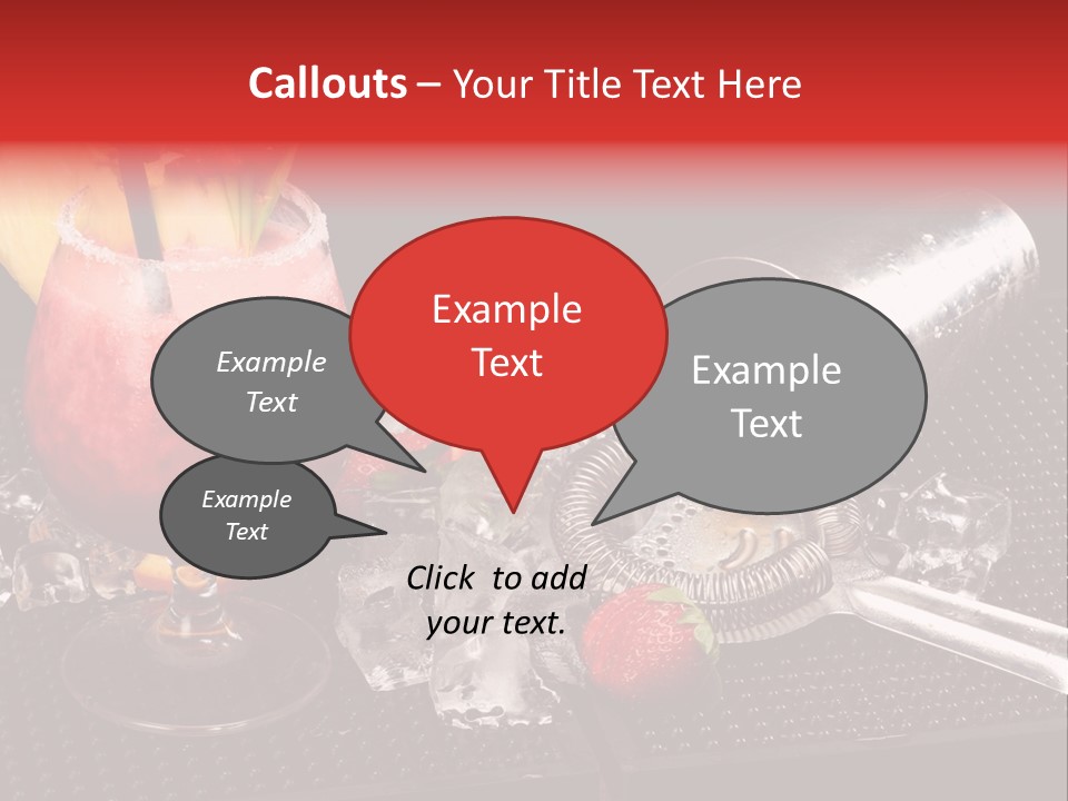 Rum Grog Fruit PowerPoint Template