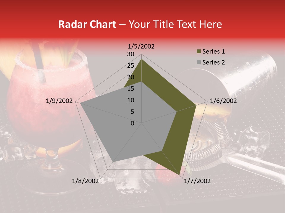 Rum Grog Fruit PowerPoint Template