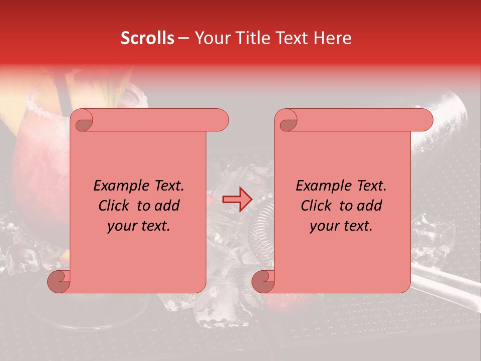 Rum Grog Fruit PowerPoint Template