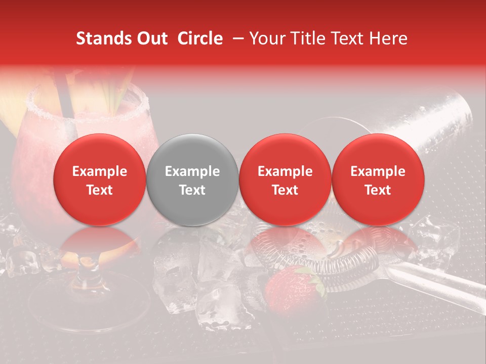 Rum Grog Fruit PowerPoint Template