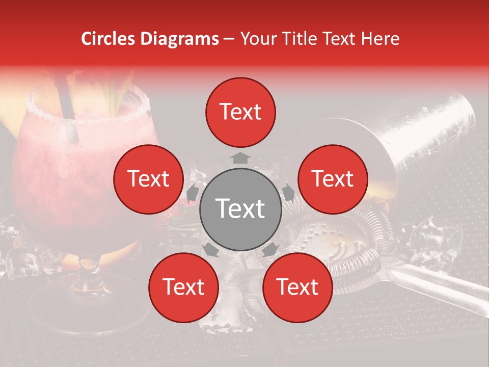 Rum Grog Fruit PowerPoint Template