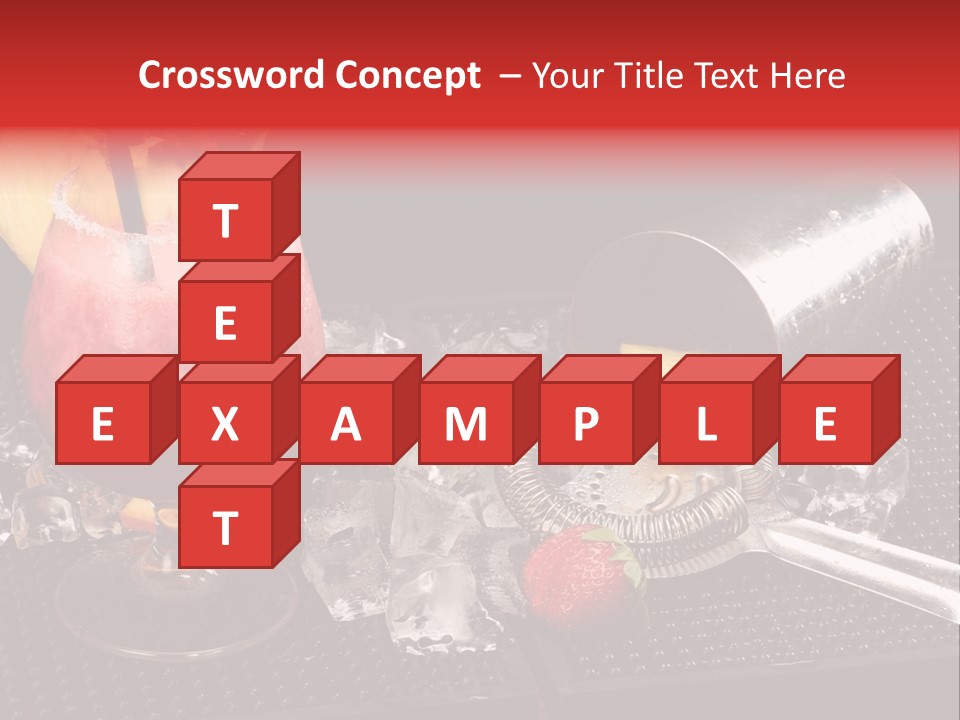 Rum Grog Fruit PowerPoint Template