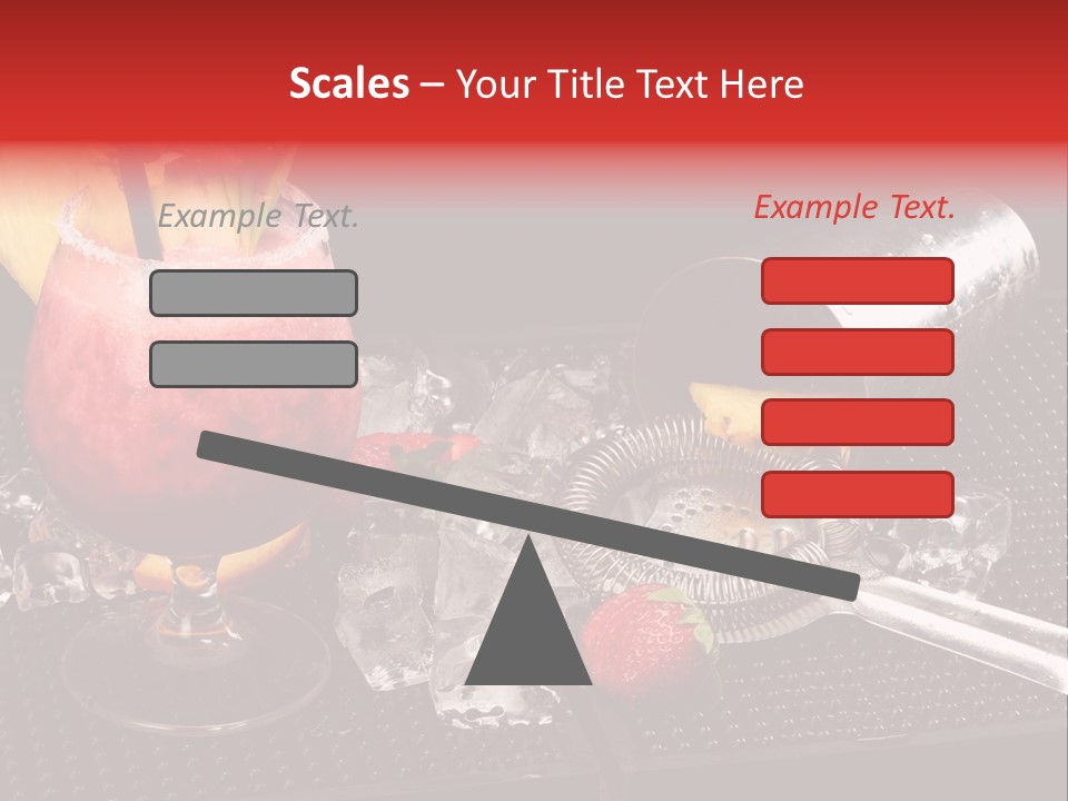 Rum Grog Fruit PowerPoint Template