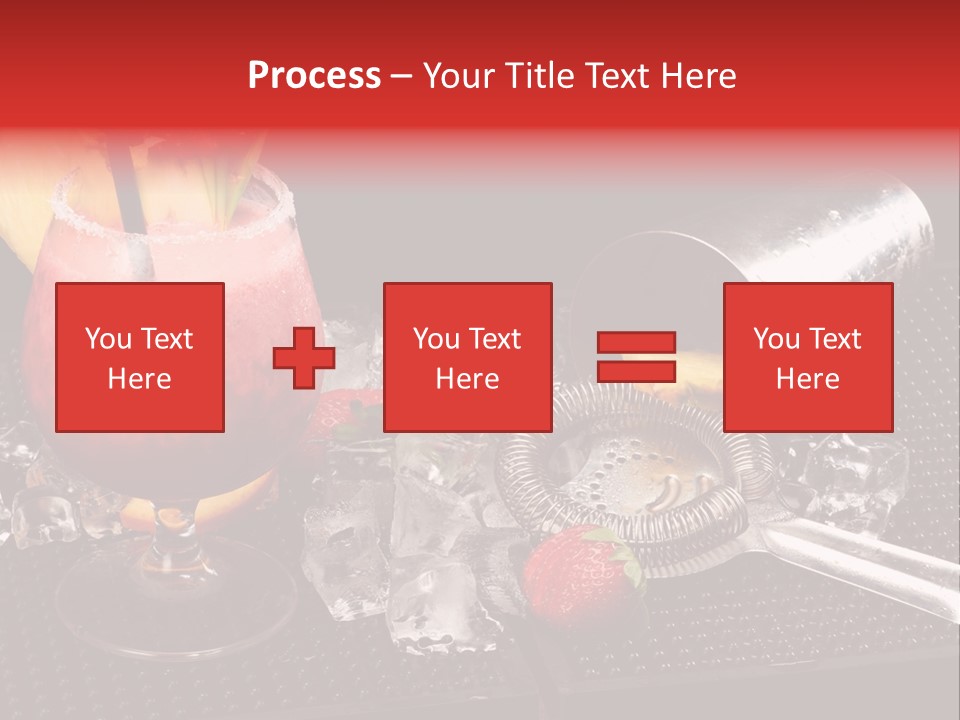 Rum Grog Fruit PowerPoint Template