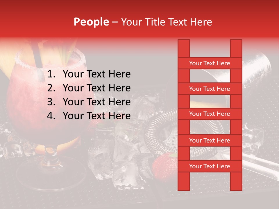 Rum Grog Fruit PowerPoint Template