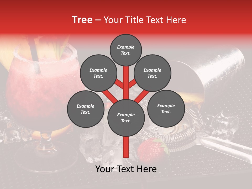 Rum Grog Fruit PowerPoint Template