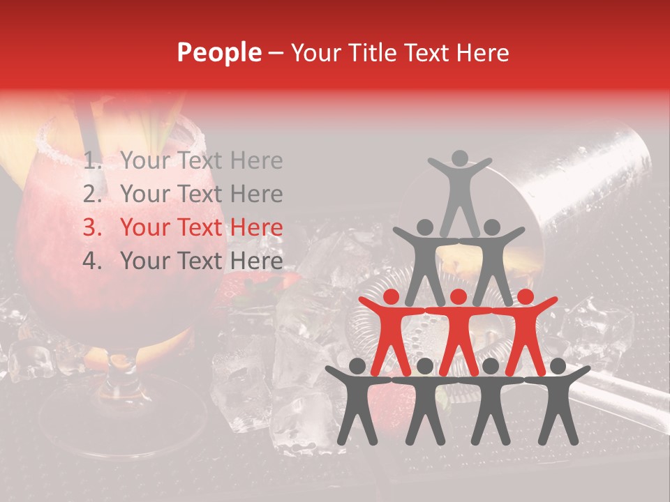 Rum Grog Fruit PowerPoint Template