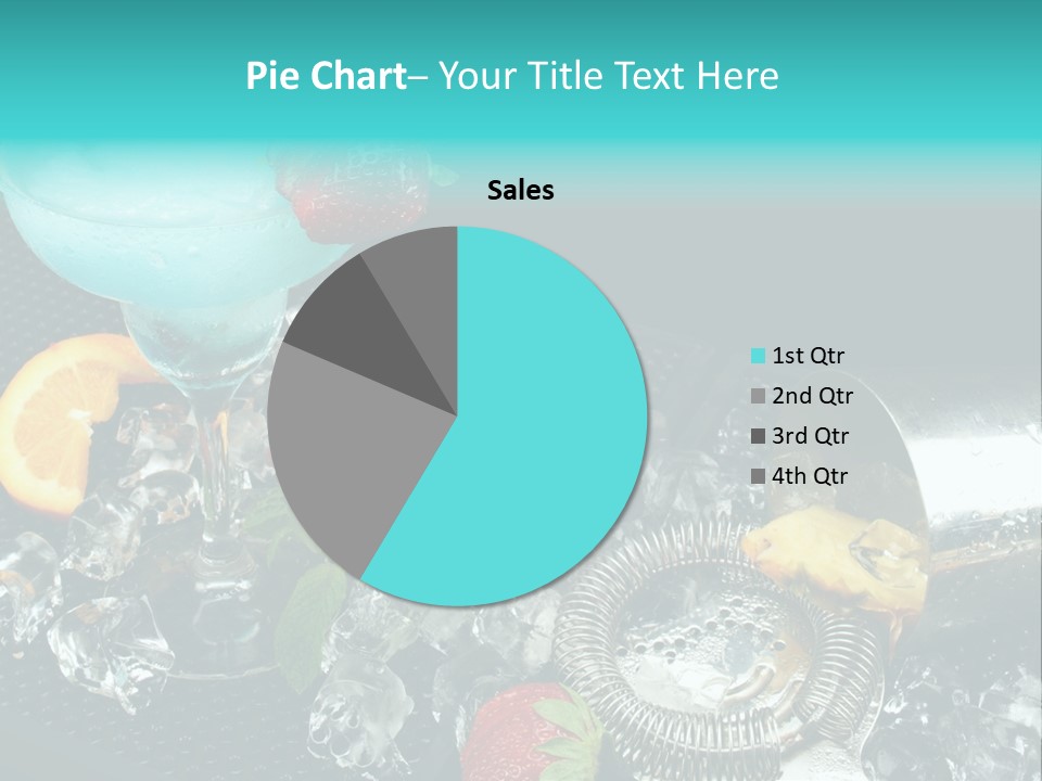 Shaker Cold Margarita PowerPoint Template