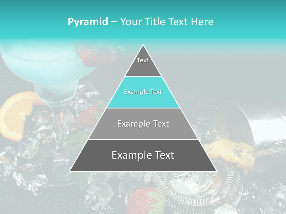 Shaker Cold Margarita PowerPoint Template