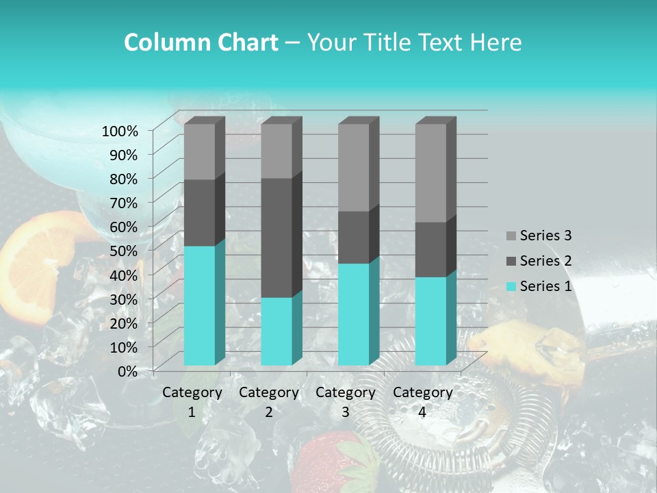 Shaker Cold Margarita PowerPoint Template