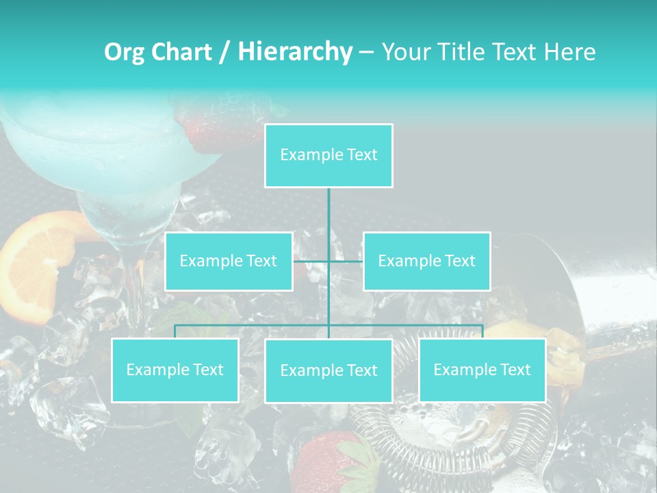 Shaker Cold Margarita PowerPoint Template