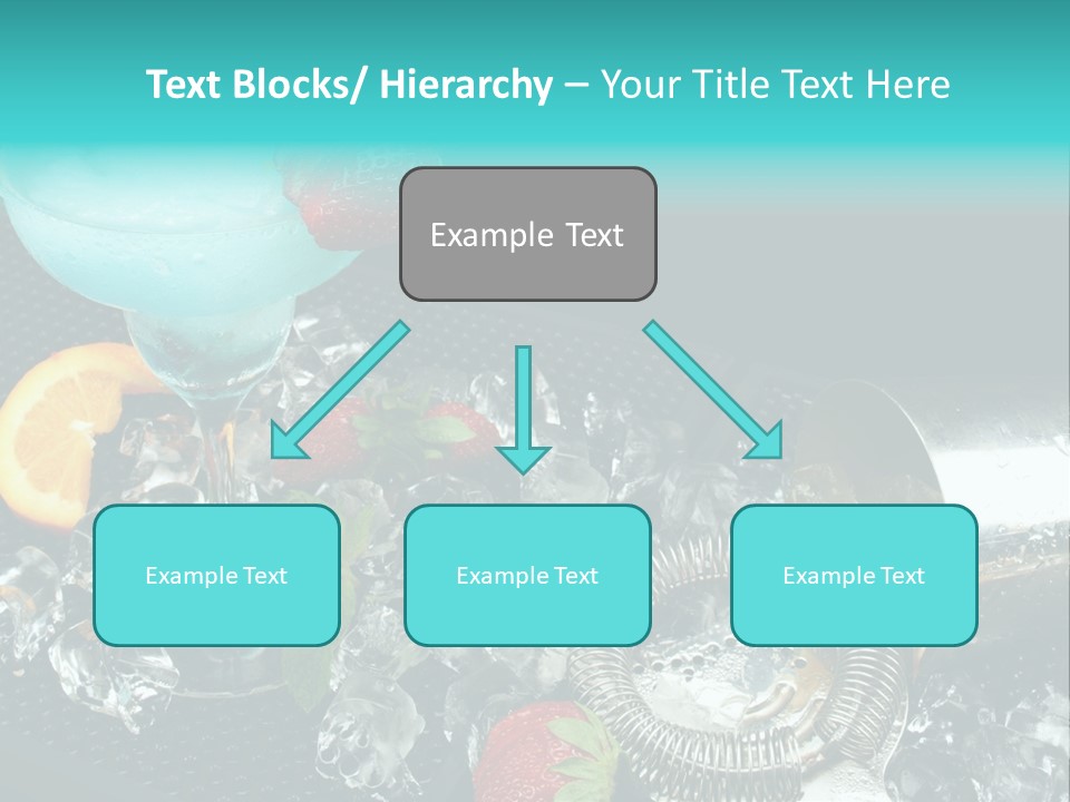 Shaker Cold Margarita PowerPoint Template
