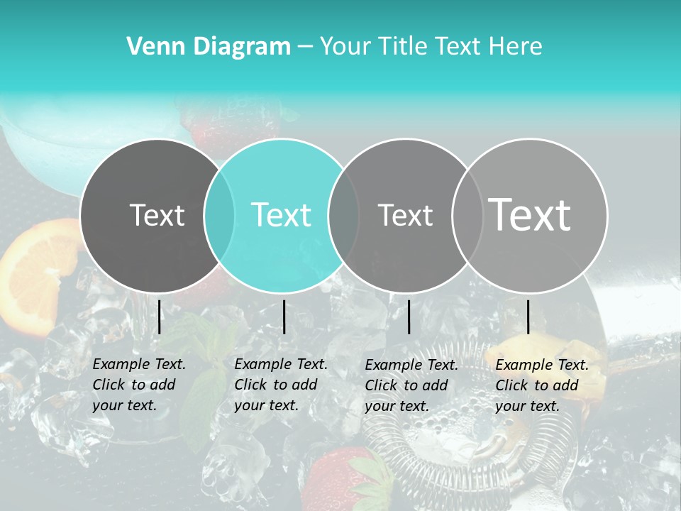 Shaker Cold Margarita PowerPoint Template