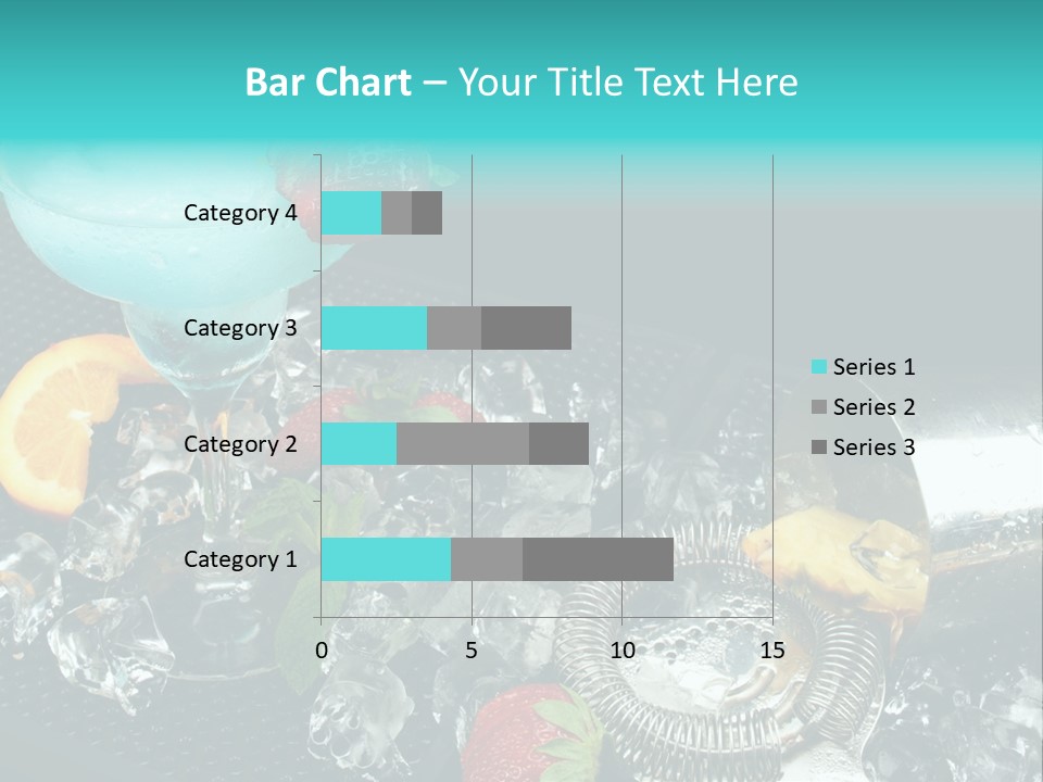 Shaker Cold Margarita PowerPoint Template