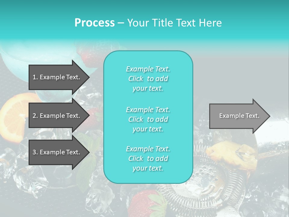 Shaker Cold Margarita PowerPoint Template