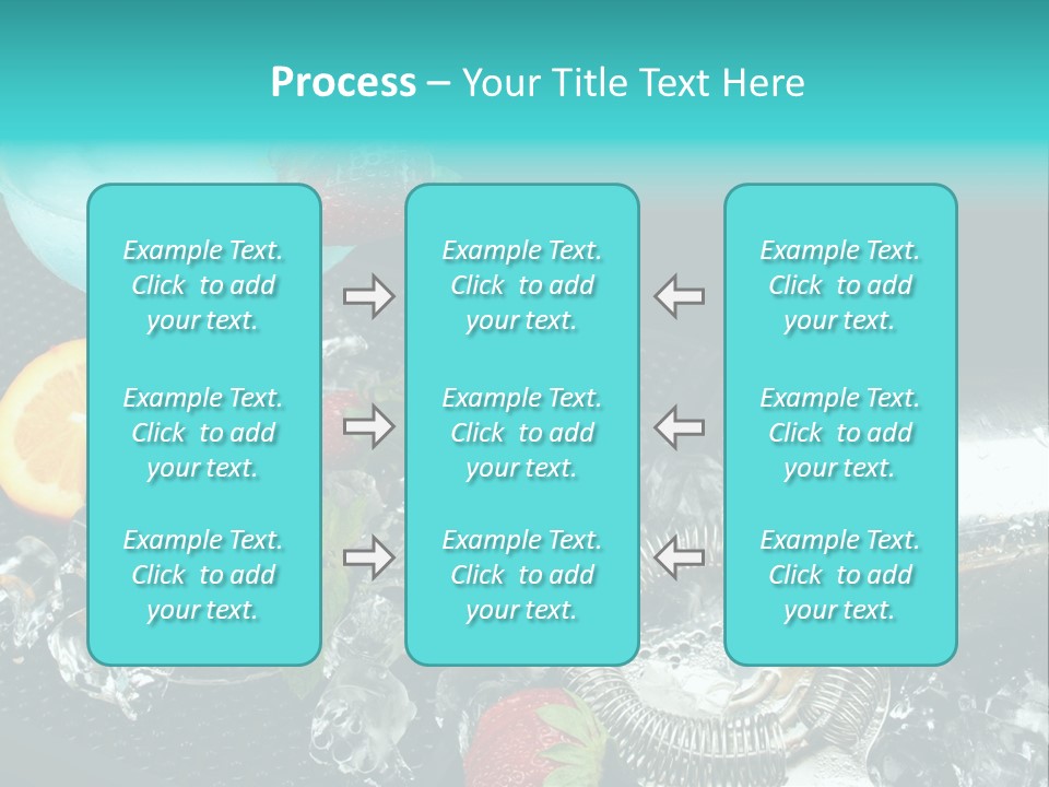 Shaker Cold Margarita PowerPoint Template