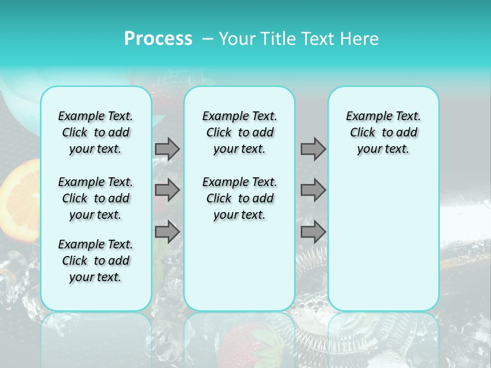 Shaker Cold Margarita PowerPoint Template