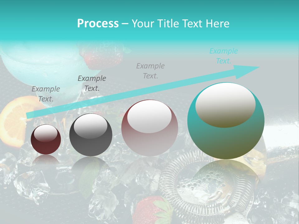 Shaker Cold Margarita PowerPoint Template