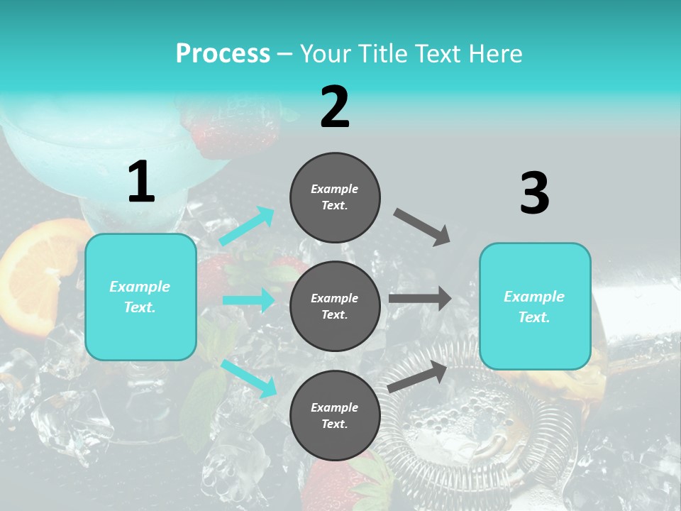 Shaker Cold Margarita PowerPoint Template