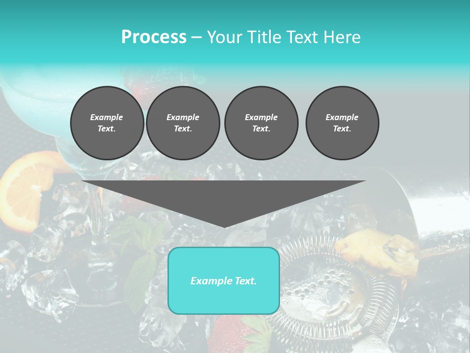 Shaker Cold Margarita PowerPoint Template