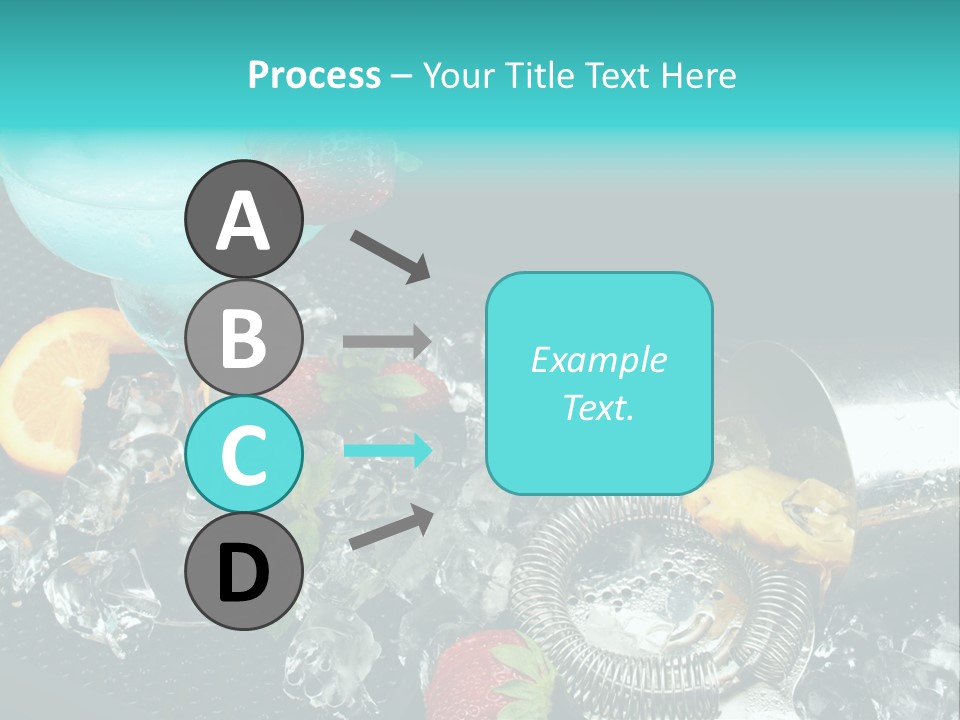 Shaker Cold Margarita PowerPoint Template