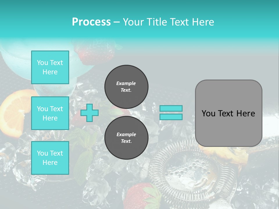 Shaker Cold Margarita PowerPoint Template