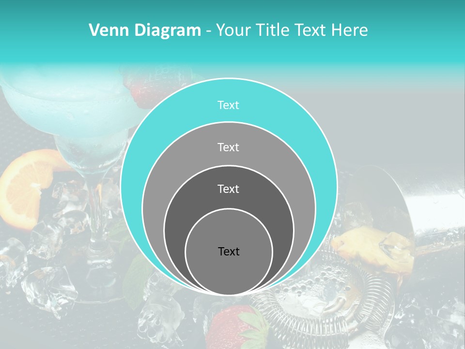 Shaker Cold Margarita PowerPoint Template