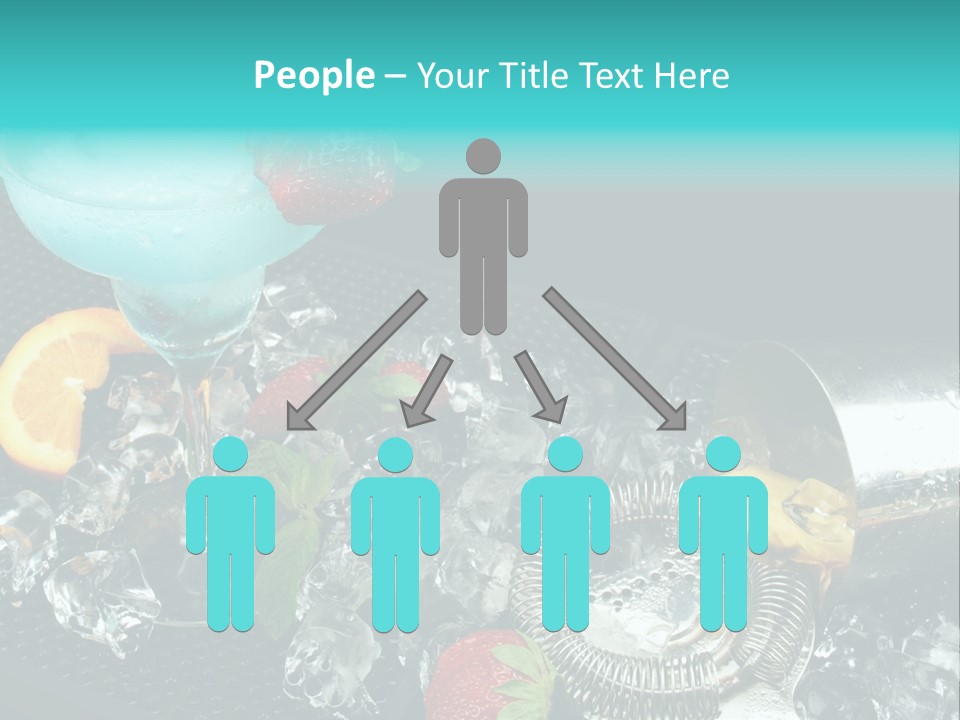 Shaker Cold Margarita PowerPoint Template