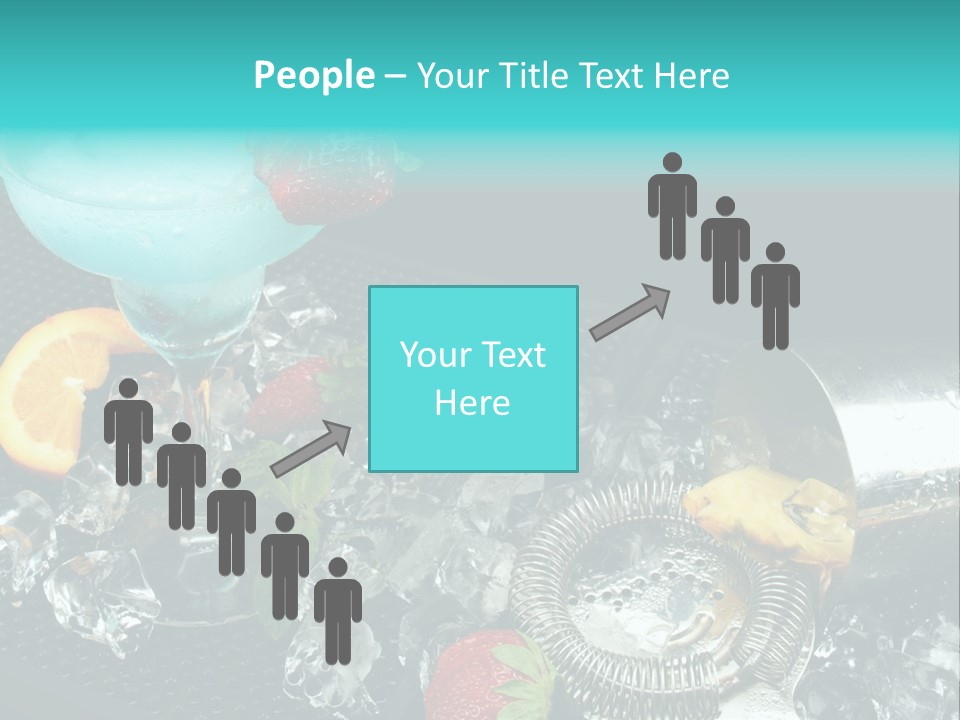 Shaker Cold Margarita PowerPoint Template