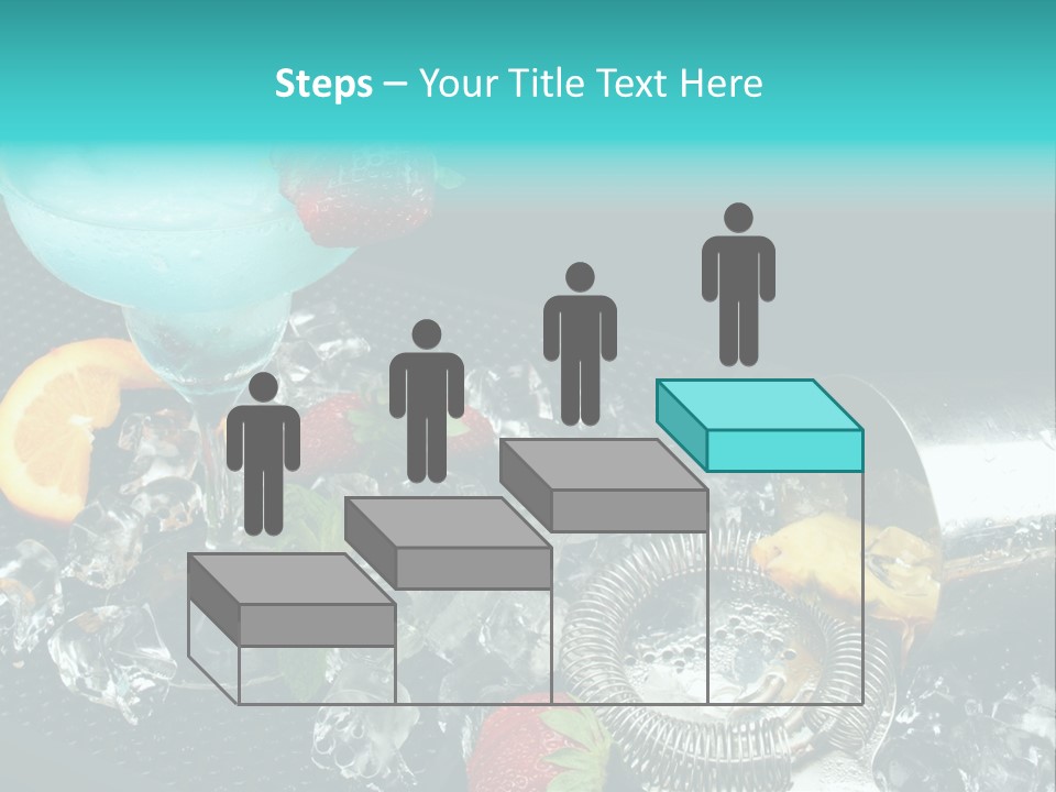 Shaker Cold Margarita PowerPoint Template