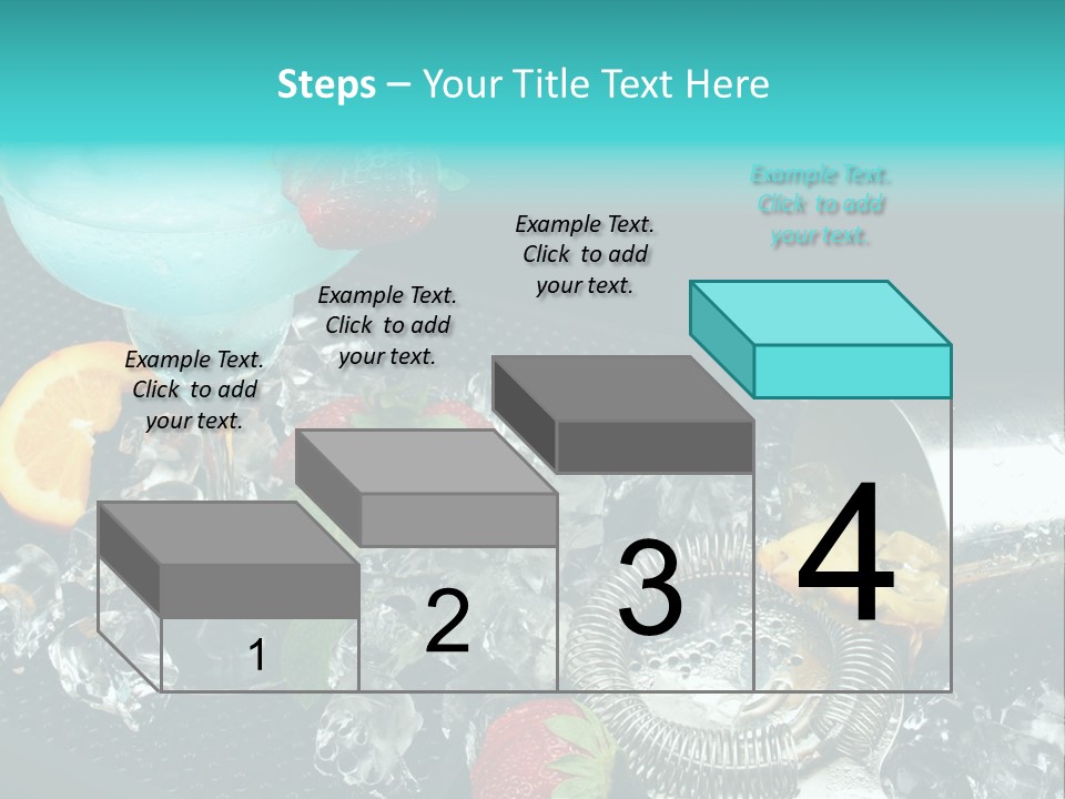 Shaker Cold Margarita PowerPoint Template
