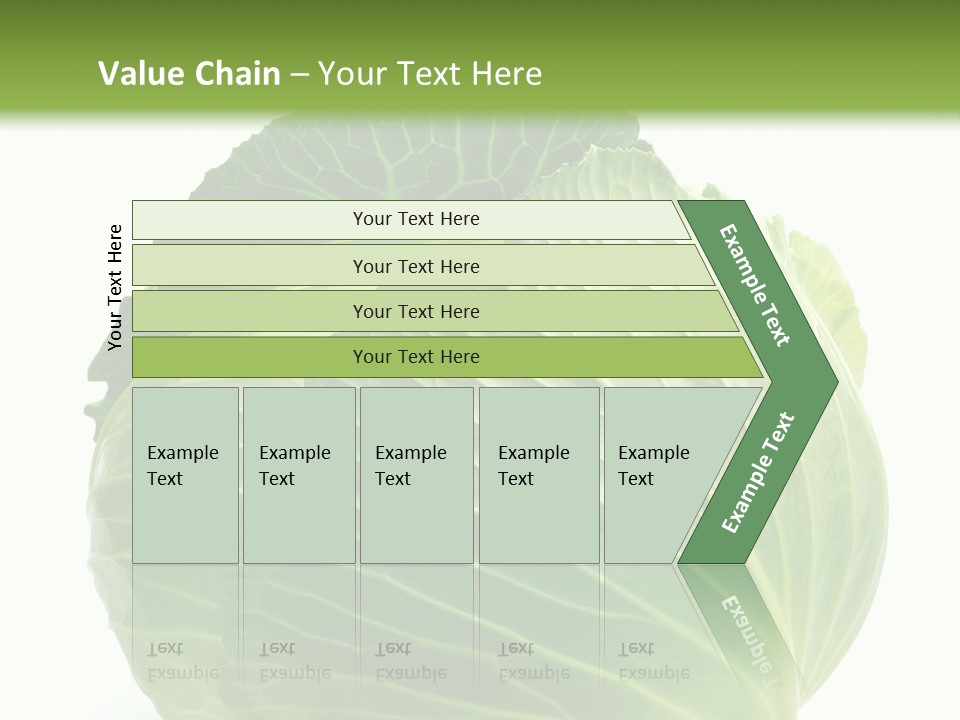 Mineral Salad Vegetable PowerPoint Template