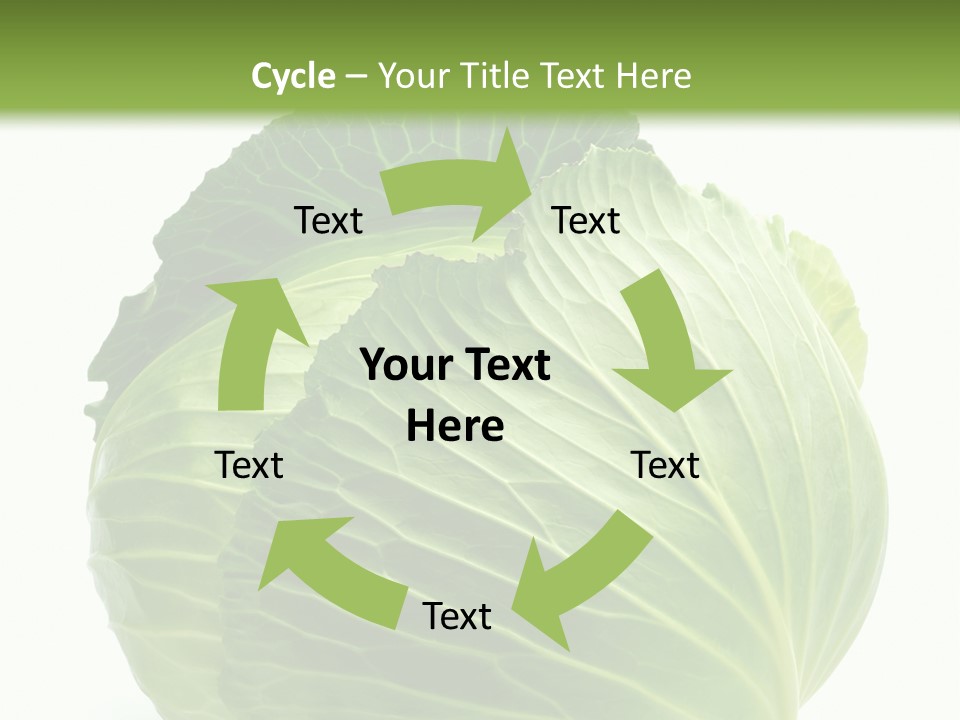 Mineral Salad Vegetable PowerPoint Template