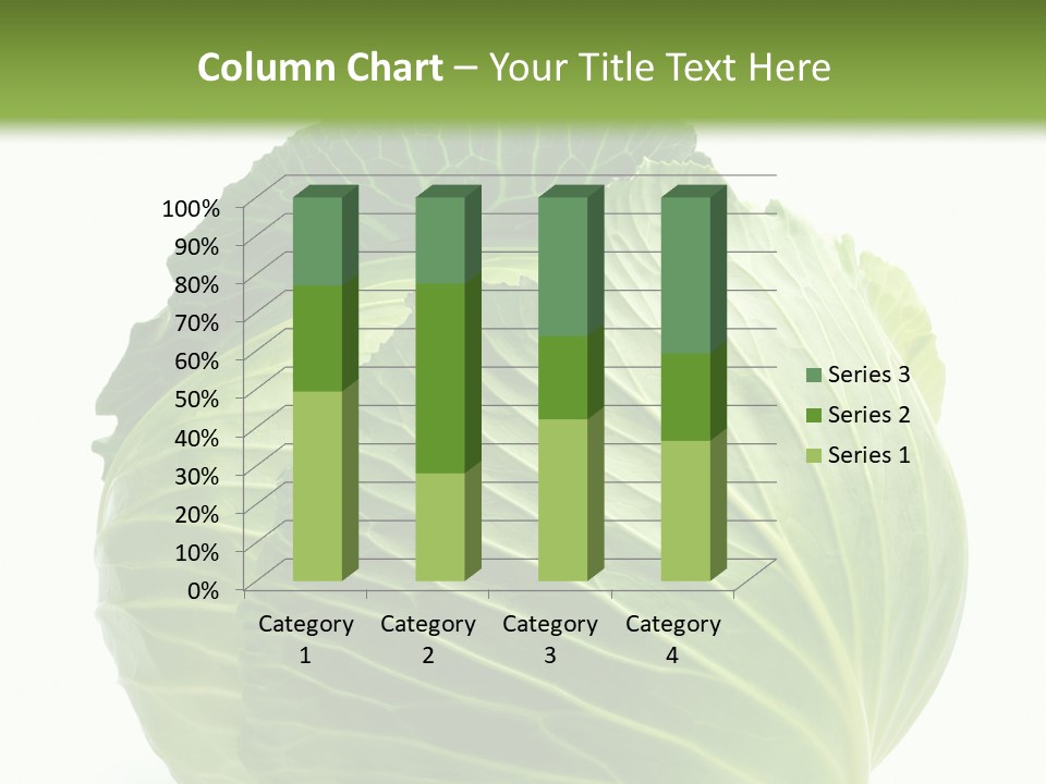 Mineral Salad Vegetable PowerPoint Template