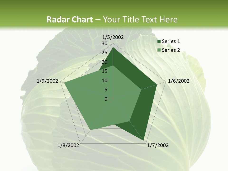 Mineral Salad Vegetable PowerPoint Template