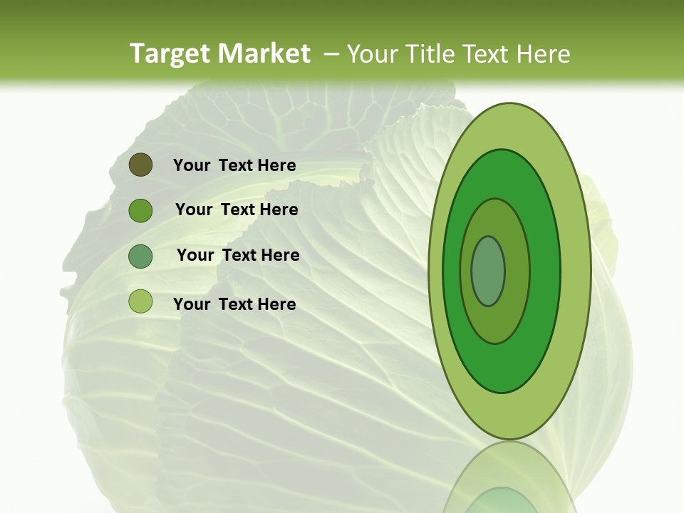 Mineral Salad Vegetable PowerPoint Template