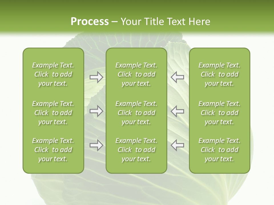 Mineral Salad Vegetable PowerPoint Template