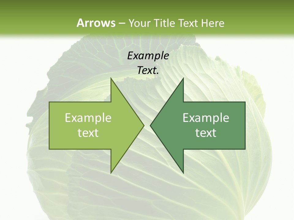 Mineral Salad Vegetable PowerPoint Template