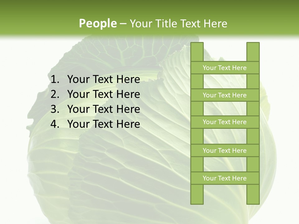 Mineral Salad Vegetable PowerPoint Template