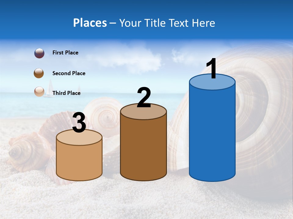 Summer Seashore Resort PowerPoint Template
