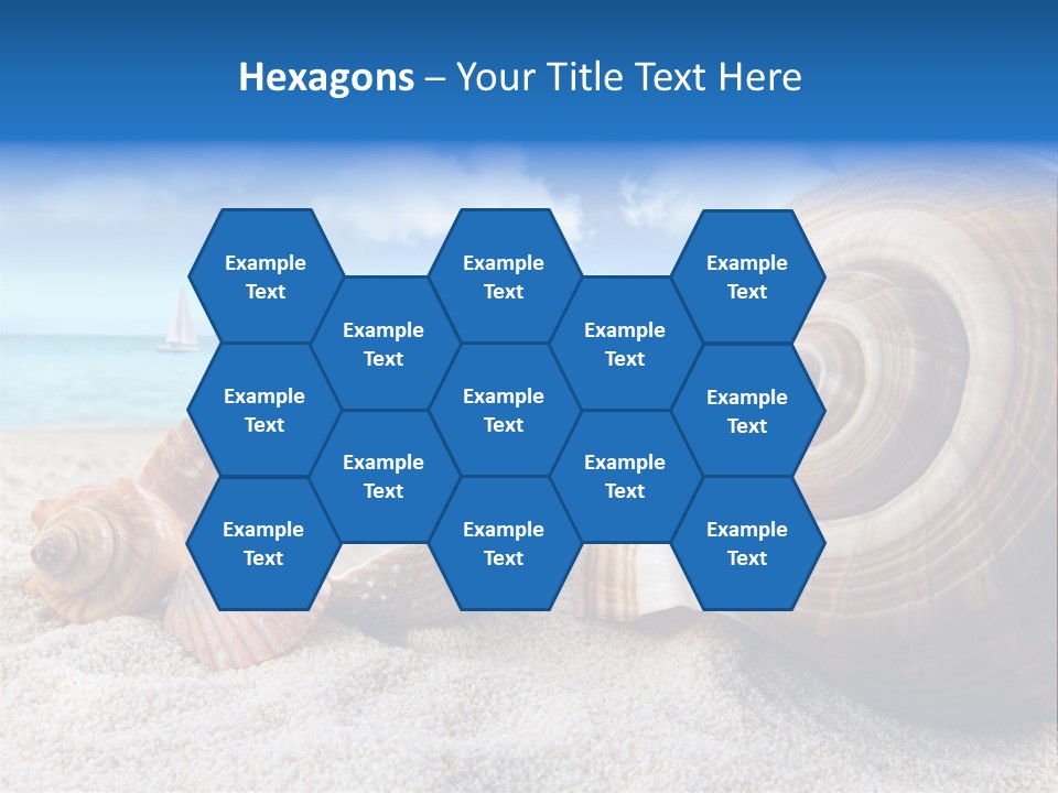 Summer Seashore Resort PowerPoint Template